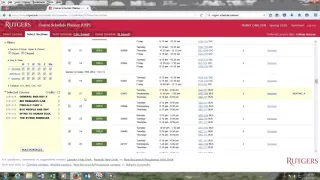 How to Use Rutgers Schedule Planner