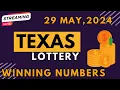 Texas Day Lottery Results For - 29 May 2024