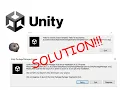 Fix Unity Errors - SOLUTION Failed project template Can t find Unity Package Manager Windows