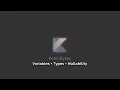 Variables Types Nullability