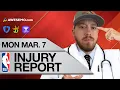 NBA Injury Report Today Live Breaking NBA DFS News Starting Lineups DraftKings FanDuel