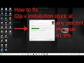 Download Lagu How to fix GTA V installation stuck at any%|| In my case 41.9% || 100% working|| Pc