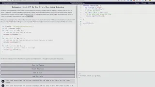 Debugging Catch Off By One Errors When Using Indexing