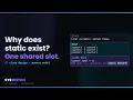 Static Methods and Variables Explained