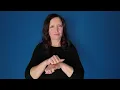 habit in ASL