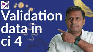 Validation data before inserting into a database in Codeigniter 4 Validation data in ci 4