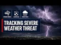 LIVE Tracking Severe Weather Threat Nebraska Iowa