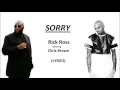 SORRY - Rick Ross feat. Chris Brown LYRICS