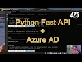 Secure APIs with Python FastAPI and Azure AD
