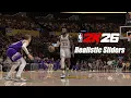 NBA2K26 The MOST Realistic Sliders