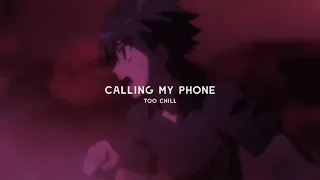 lil tjay calling my phone slowed reverb 