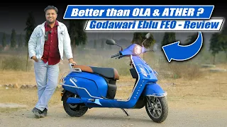 Runs as low as 20 Paisa/KM - EBlu Feo 🔥 Detailed Review | 110 KMs Range | Godawari