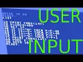 Getting User Input In Your Basic Programs
