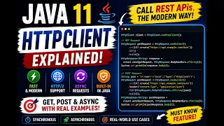 Java 11 HttpClient Explained Complete Guide with Real-Time Examples