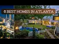 TOP FIVE luxury homes in Atlanta Georgia I BEST and most expensive real estate listings