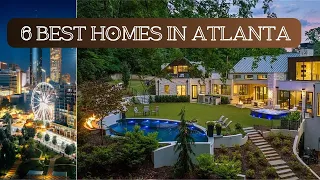 TOP FIVE luxury homes in Atlanta Georgia I BEST and most expensive real estate listings