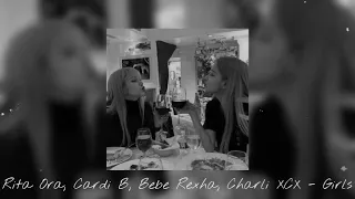Download Rita Ora, Charli XCX, Bebe Rexha, Cardi B - Girls (SLOWED) MP3