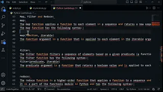 lambda function Map Filter and Reduce is vs in Python Python