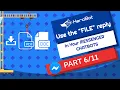 Include FILES In Your Messenger Bot The Reply Types Part -The building Blocks of your ChatBot