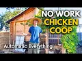 The EASIEST Way to Build a Chicken Coop with Automatic Food and Water