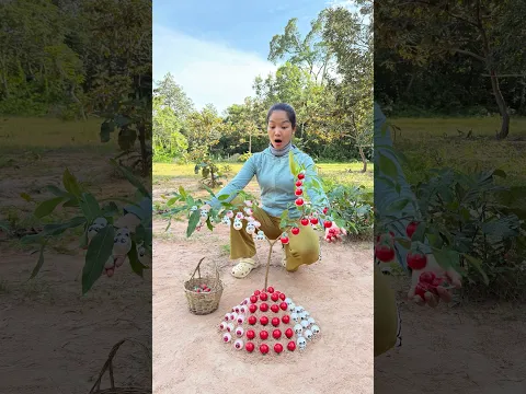 Survival Skills: SMART idea and USEFUL with Candy #bushcraft #camping #outdoors