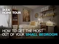 Lagu Small Bedroom Storage Solutions  - IKEA Home Tour
