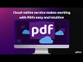 Welcome to pdfRest - PDF REST API Toolkit