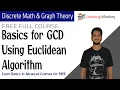 Basics for GCD Using Euclidean Algorithm Lesson 121 Discrete Math Graph Theory