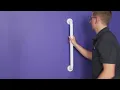 GHOSTUD GS2 Secure Grab Bar Installation Without a Stud