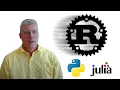 Rust versus Python and Julia to calculate word frequencies