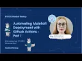 Part-1 Automating MuleSoft Deployment with Github Actions MuleSoft Mysore Meetup