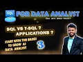 What is SQL TSQL Explained with Applications Differences MS-SQL SQL For Data Analyst 3