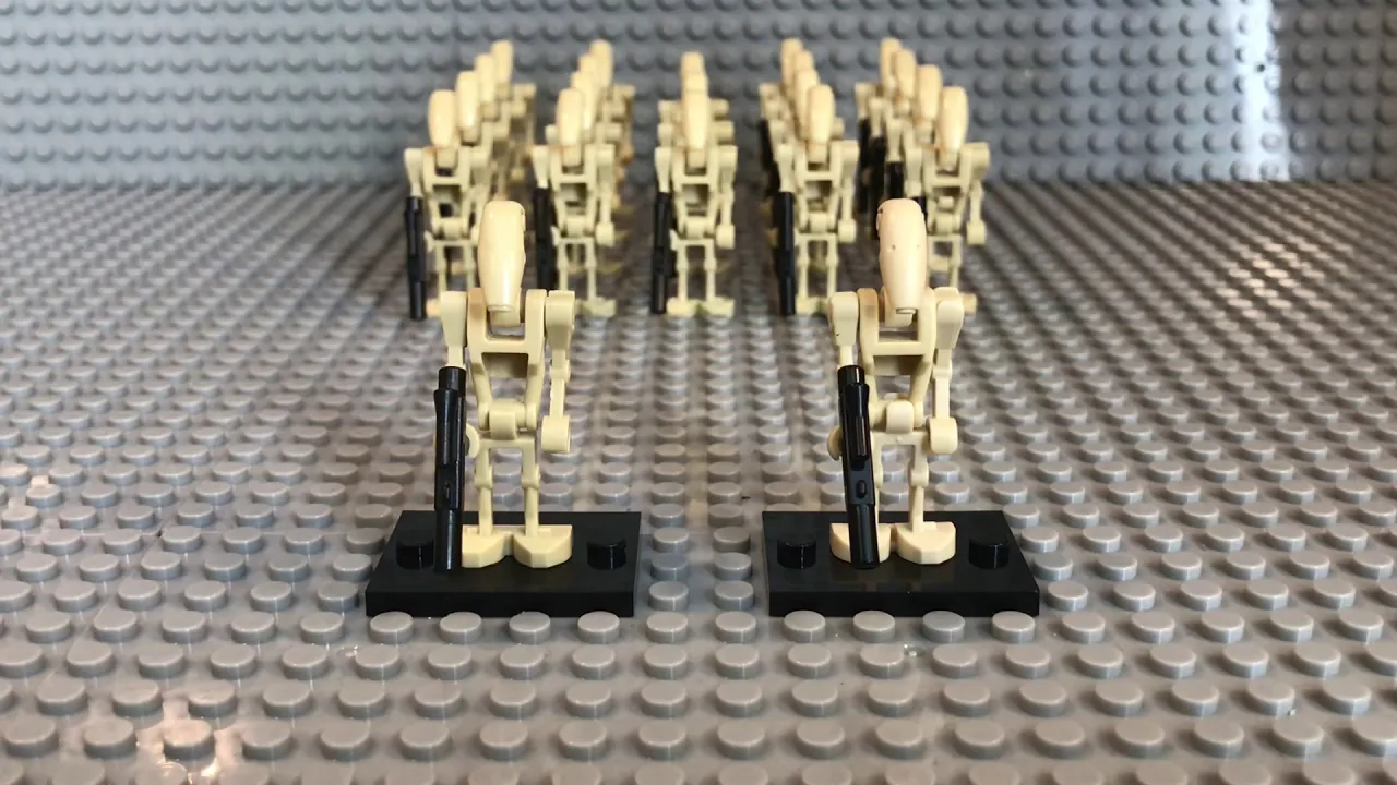 Every Lego Battle Droid Minifigure Ever Made!!! + Rare Tactical Droid | Collection Review