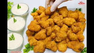 القرنبيط المقرمش بخلطته السرية أسهل وألذ طريقة طعمة سوبر يمي لا تقاوم مع رباح محمد 