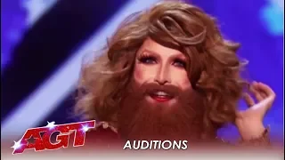 Download Gingzilla: Viral Sensation Drag Queen Brings The House DOWN!| America's Got Talent 2019 MP3