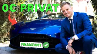Drive an Aston Martin for €0: The tax office accepts it! 😎