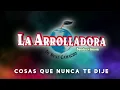 La Arrolladora Banda El Limón De René Camacho - Cosas Que Nunca Te Dije (Lyric Video)