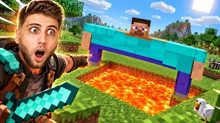 لما ماينكرافت تخرج عن السيطرة 🤯🔥