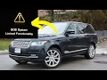 SOS System Limited Functionality warning in Range Rover