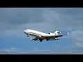 Tex Sutton Equine Air Transportation 727-224 A F landing at BWI