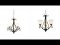 X2 Hampton Bay Westwood Chandeliers at The Home Depot