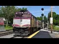 MBTA Commuter Trains on the Fitchburg Line