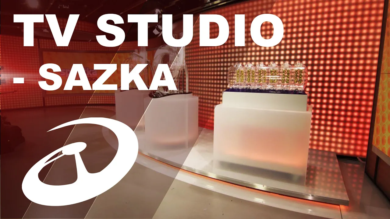 Sazka TV Studio – LED Pixel Lottery Show