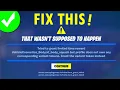 How To Fix errors com epicgames fortnite Item - grant