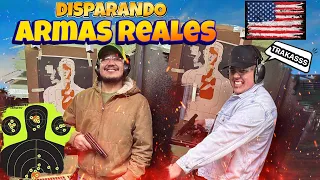 Download Disparando Armas REALES EN ESTADOS UNIDOS 🔫🎯// Se R0b@ron un Arma de la Tienda 😱😱 MP3