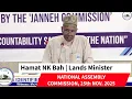 Hamat NK Bah (Minister of Regional Government and Lands) | WITNESS 25th NOV. 2025 |