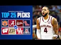 College Basketball Expert Picks Predictions For EVERY Top 25 Game this weekend