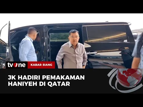 JK Terbang ke Qatar, Hadiri Pemakaman Haniyeh