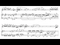 F.  POULENC  Flute sonata  1st mov. Allegro malinconico, accompaniment