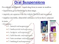 oral SUSPENSION Introduction and Formulation Components Part-1